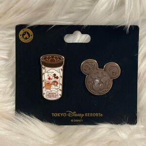 Tokyo Disney Resort Pin 2023 Park Food Snack Baked Choco Mickey